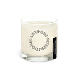 THE LOVE ONE CANDLE Candle 50% of all proceeds given to Love One 